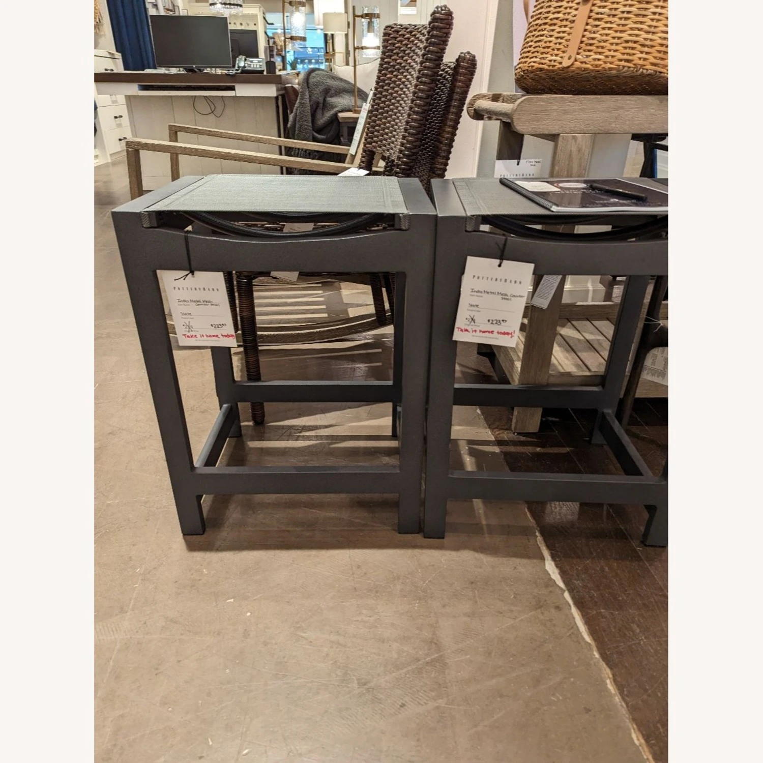 Pottery Barn Indio Metal & Mesh Outdoor Counter Stool Pottery Barn Indio Metal & Mesh Outdoor Counter Stool -Pottery Barn 1500 1500 frame 0 2320