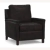 Pottery Barn Tyler Leather Square Arm Recliner