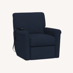 Pottery Barn Irving Roll Arm Upholstered Power Lift Recliner -Pottery Barn 1500 1500 frame 0 2494