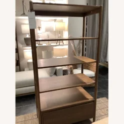 Pottery Barn Bloomquist Open Bookcase With Drawer -Pottery Barn 1500 1500 frame 0 2559
