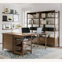 Pottery Barn Bloomquist Open Bookcase With Drawer -Pottery Barn 1500 1500 frame 0 2568