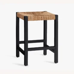 Pottery Barn Malibu Woven Backless Counter Stool 6 Pottery Barn Malibu Woven Backless Counter Stool -Pottery Barn 1500 1500 frame 0 258