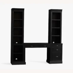 Pottery Barn Aubrey Single Pedistal Bookcase