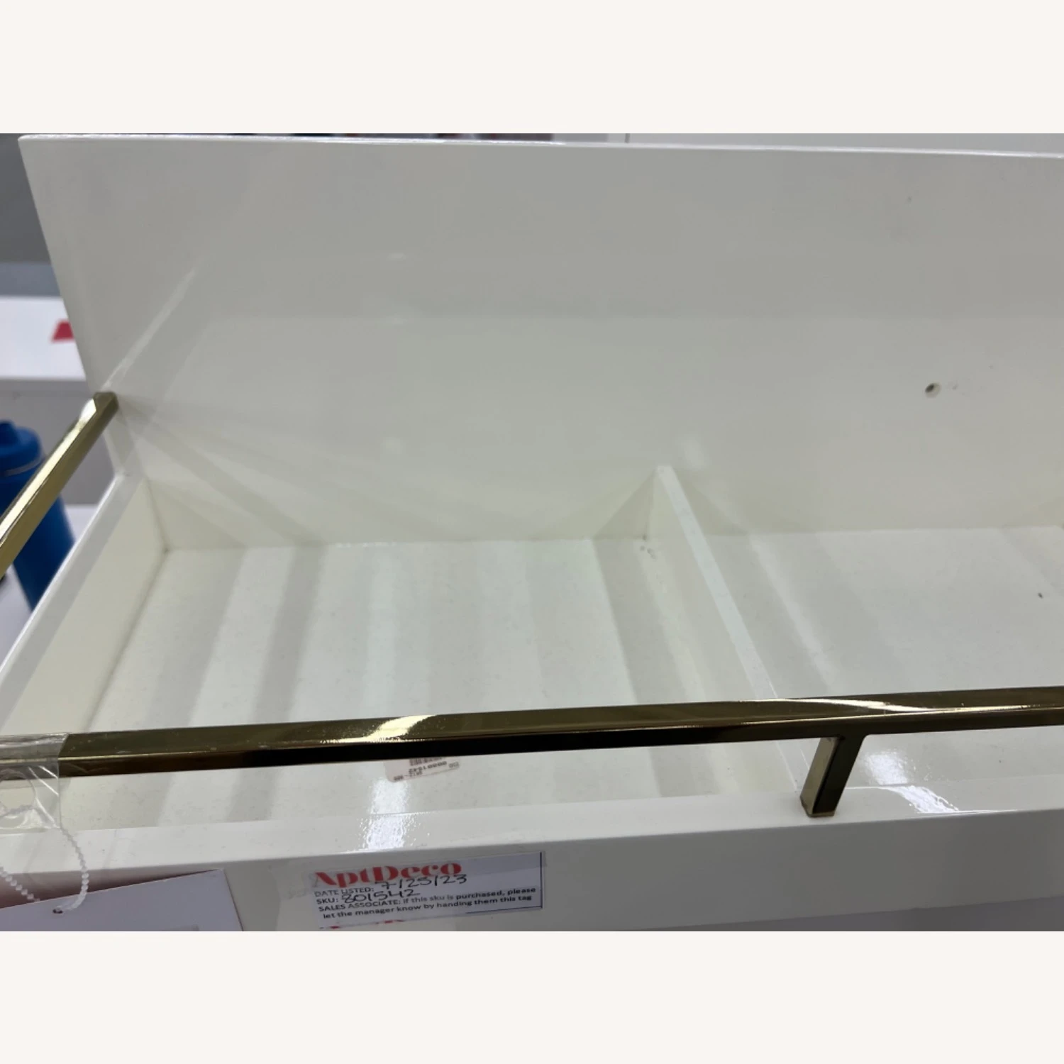 Pottery Barn Gold Polished Cubby Shelf Pottery Barn Gold Polished Cubby Shelf -Pottery Barn 1500 1500 frame 0 2635