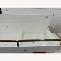 Pottery Barn Gold Polished Cubby Shelf 2 Pottery Barn Gold Polished Cubby Shelf -Pottery Barn 1500 1500 frame 0 2636