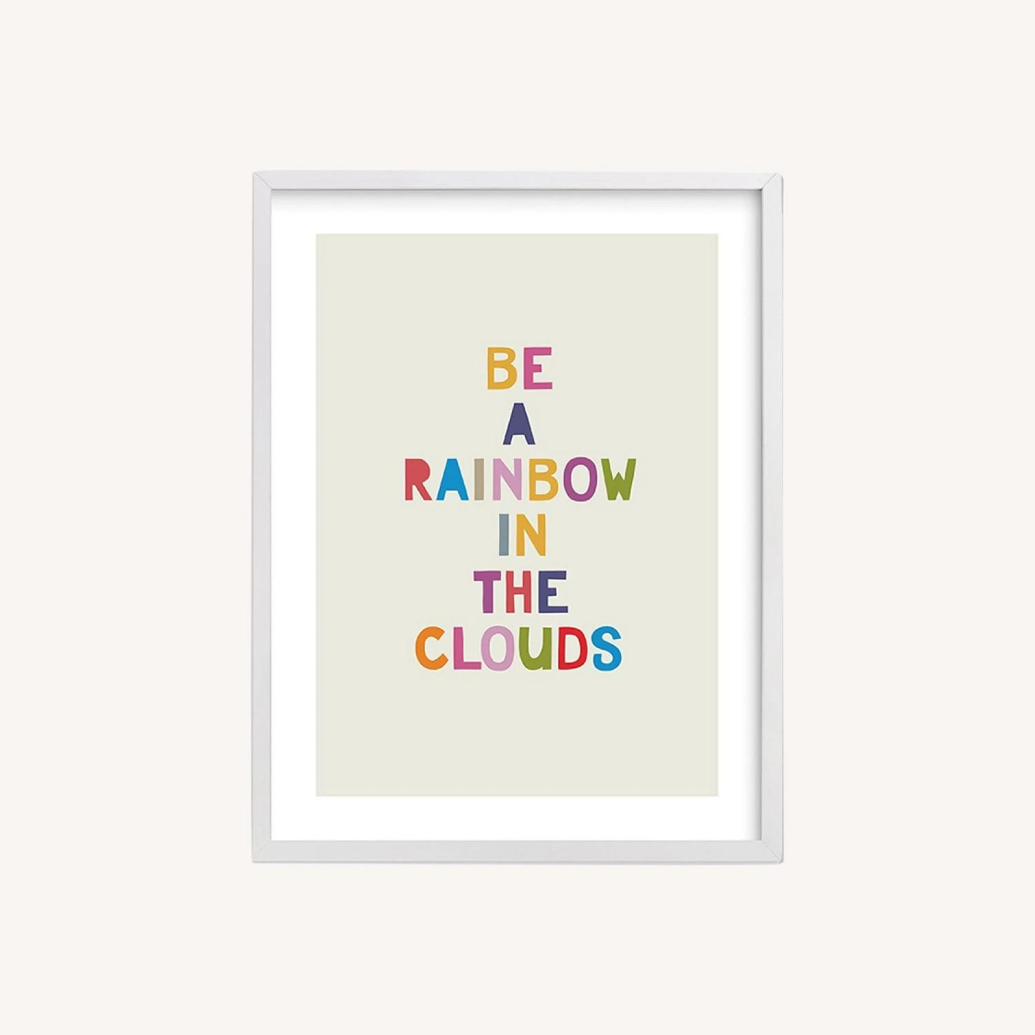 Minted Rainbow In A Cloud Wall Art By Hanna Mac Minted Rainbow In A Cloud Wall Art By Hanna Mac -Pottery Barn 1500 1500 frame 0 2665