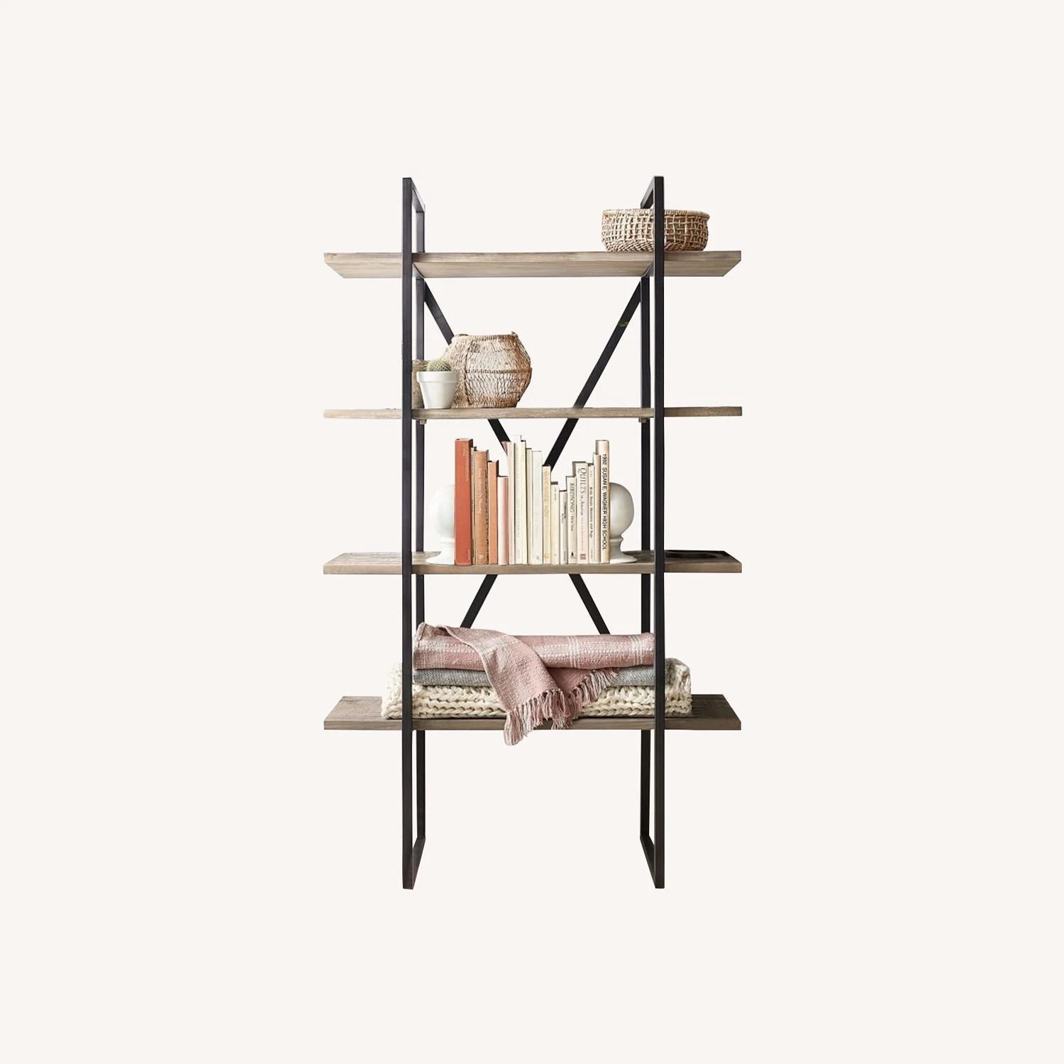 Pottery Barn Houston Etagere Bookcase Pottery Barn Houston Etagere Bookcase -Pottery Barn 1500 1500 frame 0 27