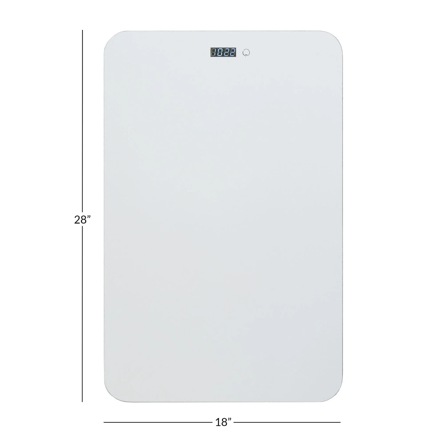 Pottery Barn LED Clock Mirror Pottery Barn LED Clock Mirror -Pottery Barn 1500 1500 frame 0 2748