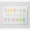 Pottery Barn Sisters Make The Best Friends Art