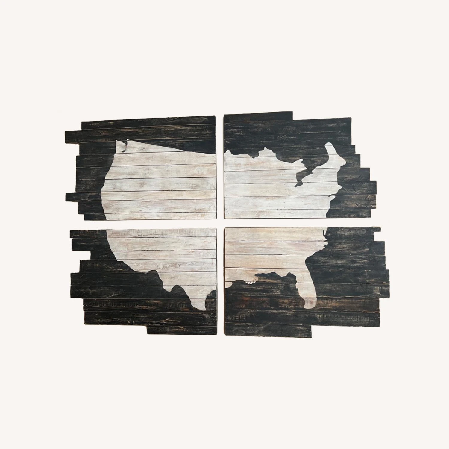 Pottery Barn Planked Pine Panels USA Wall Art Pottery Barn Planked Pine Panels USA Wall Art -Pottery Barn 1500 1500 frame 0 2826