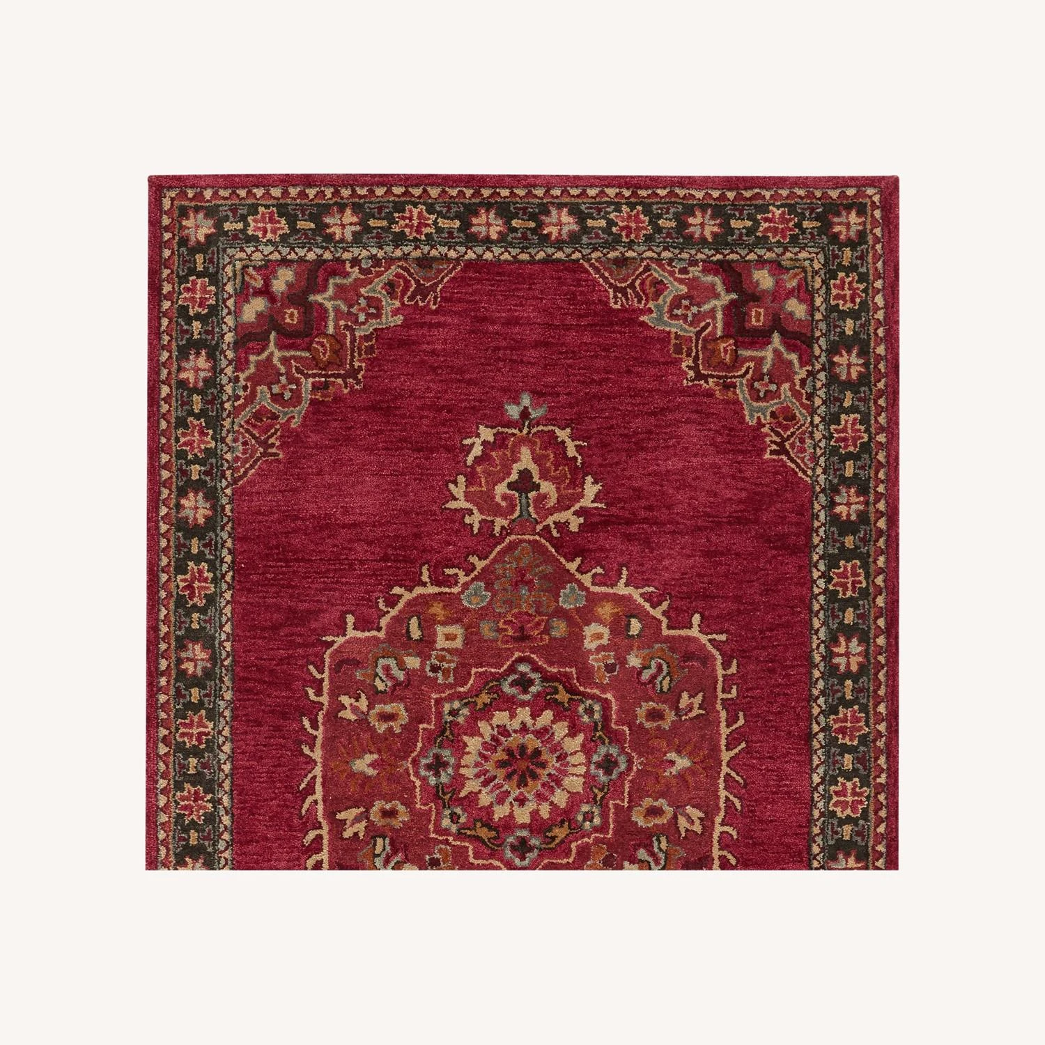 Pottery Barn Aamir Persian Rug 5X8 Feet Red Multi Pottery Barn Aamir Persian Rug 5X8 Feet Red Multi -Pottery Barn 1500 1500 frame 0 2933