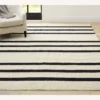 Pottery Barn Danton Striped Jute Rug