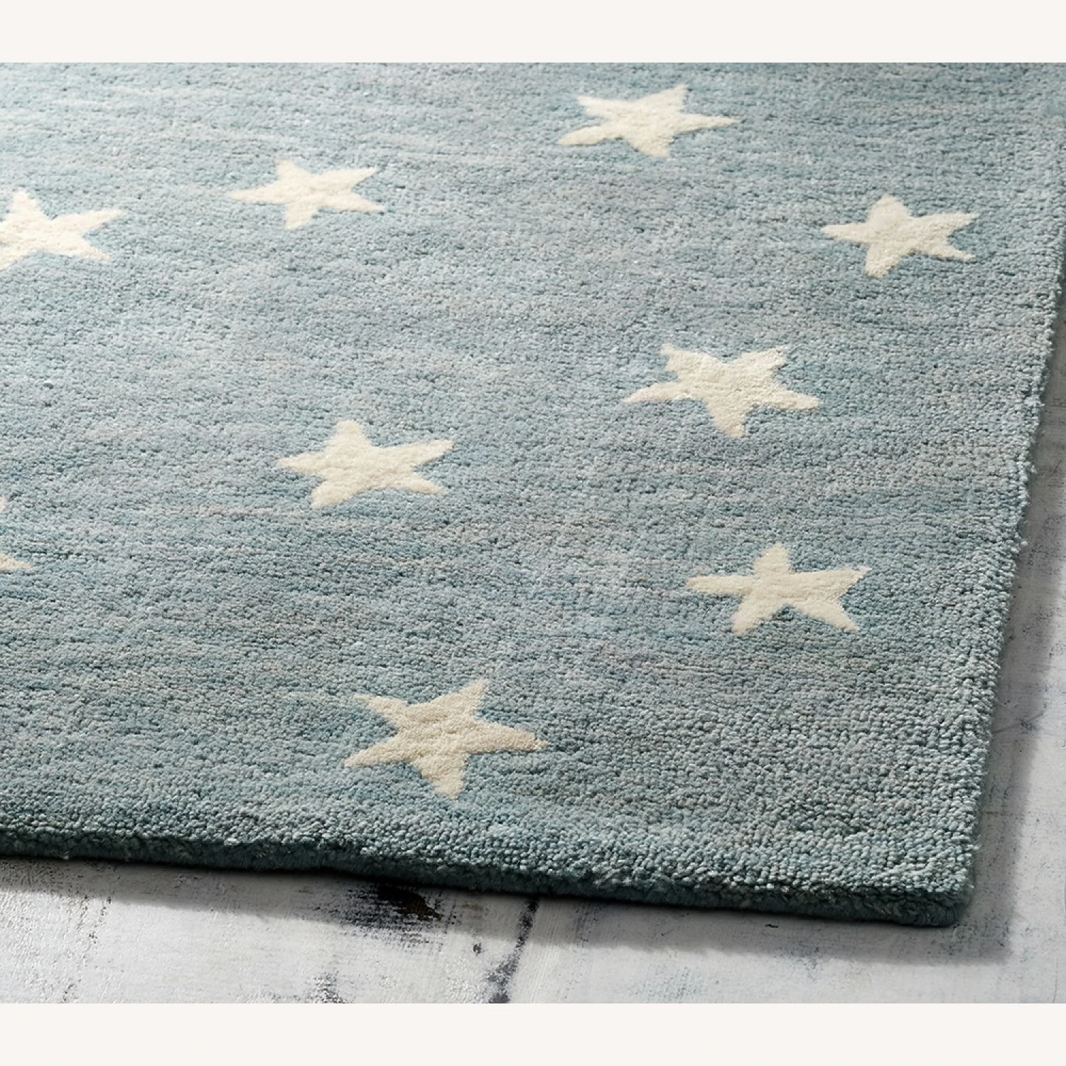 Pottery Barn Starry Skies Wool Rug in Blue Pottery Barn Starry Skies Wool Rug In Blue -Pottery Barn 1500 1500 frame 0 2981