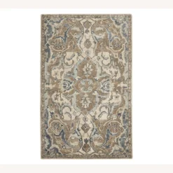 Pottery Barn Nolan Persian Rug 3X5 Feet Neutral 2 Pottery Barn Nolan Persian Rug 3X5 Feet Neutral -Pottery Barn 1500 1500 frame 0 3054