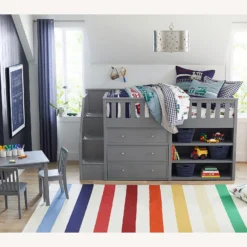 Rainbow Rugby Stripe Rug Primary Colors 2 Rainbow Rugby Stripe Rug Primary Colors -Pottery Barn 1500 1500 frame 0 3099