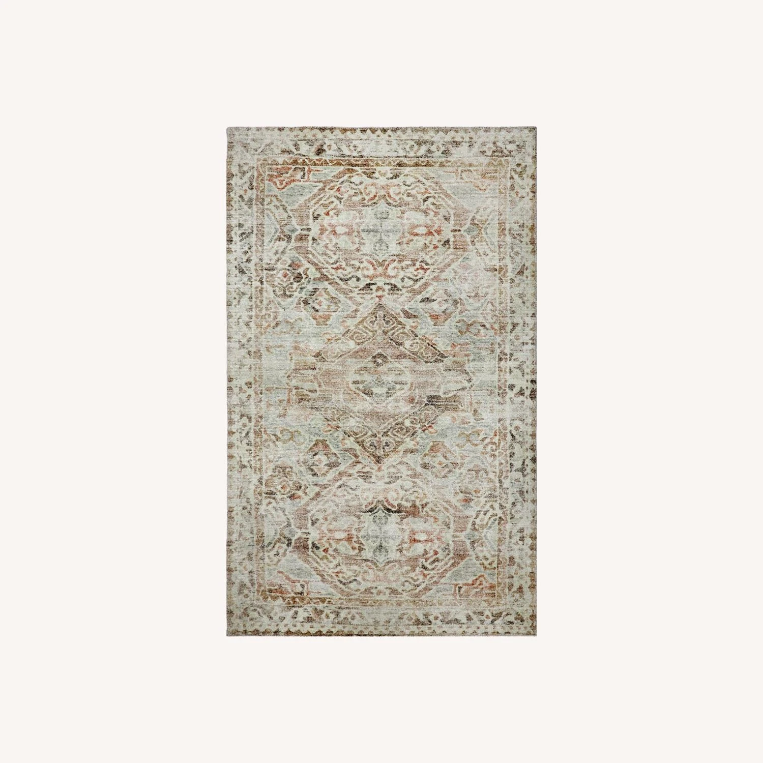 Pottery Barn MP Jade Printed Rug, 5X8, Warm Multi Pottery Barn MP Jade Printed Rug, 5X8, Warm Multi -Pottery Barn 1500 1500 frame 0 3146
