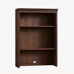 Pottery Barn Livingston 35" Bookcase Hutch Brown Wash
