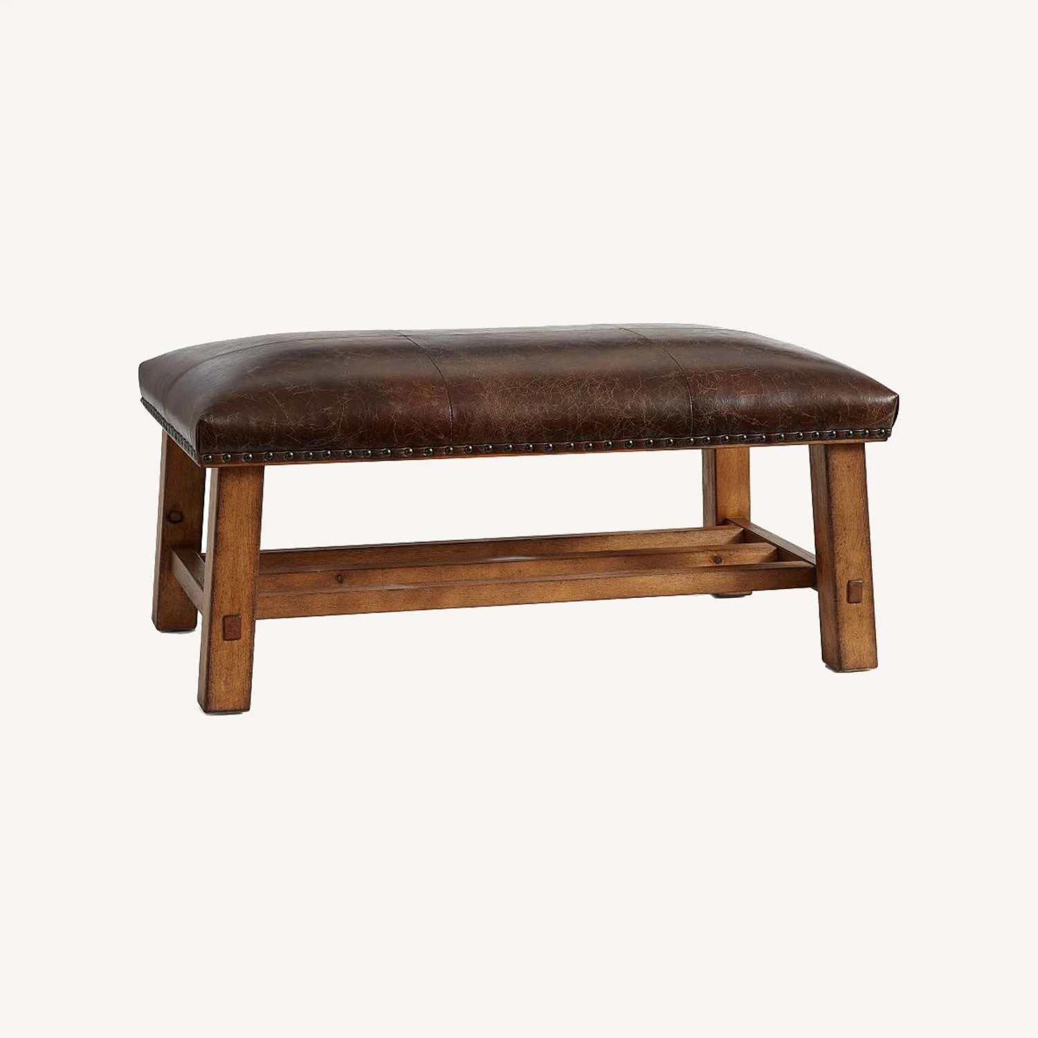 Pottery Barn Caden Petite Leather Ottoman Pottery Barn Caden Petite Leather Ottoman -Pottery Barn 1500 1500 frame 0 323