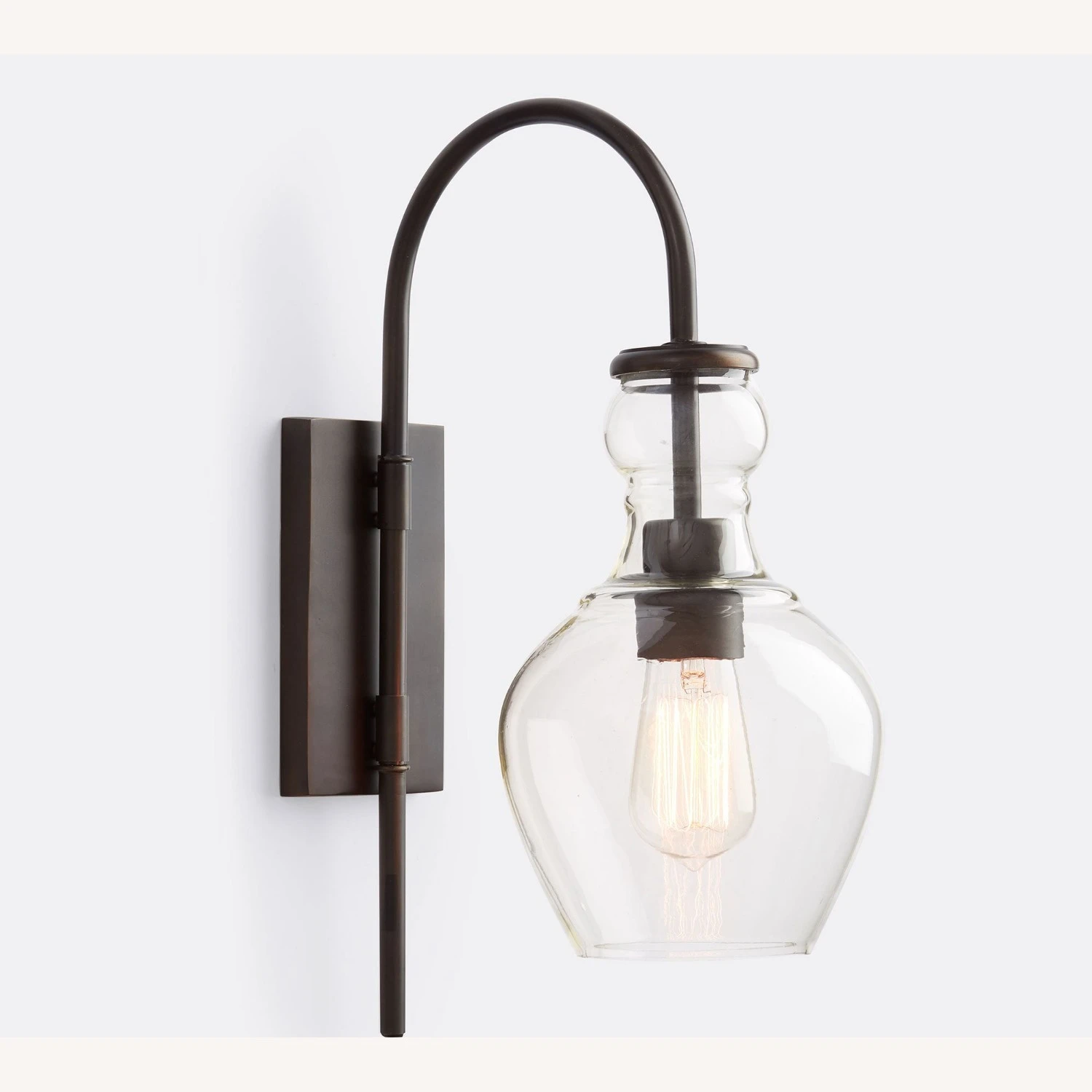 Pottery Barn Flynn Recycled Glass Plug-In Sconce Pottery Barn Flynn Recycled Glass Plug-In Sconce -Pottery Barn 1500 1500 frame 0 3261