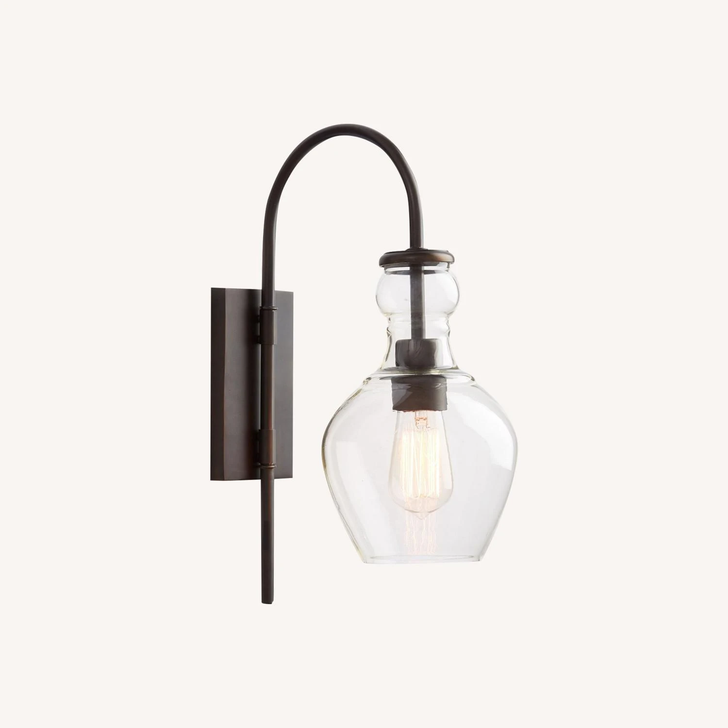 Pottery Barn Flynn Recycled Glass Plug-In Sconce Pottery Barn Flynn Recycled Glass Plug-In Sconce -Pottery Barn 1500 1500 frame 0 3262