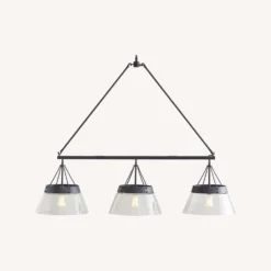 Pottery Barn Caldwell Flared Recycled Glass Linear