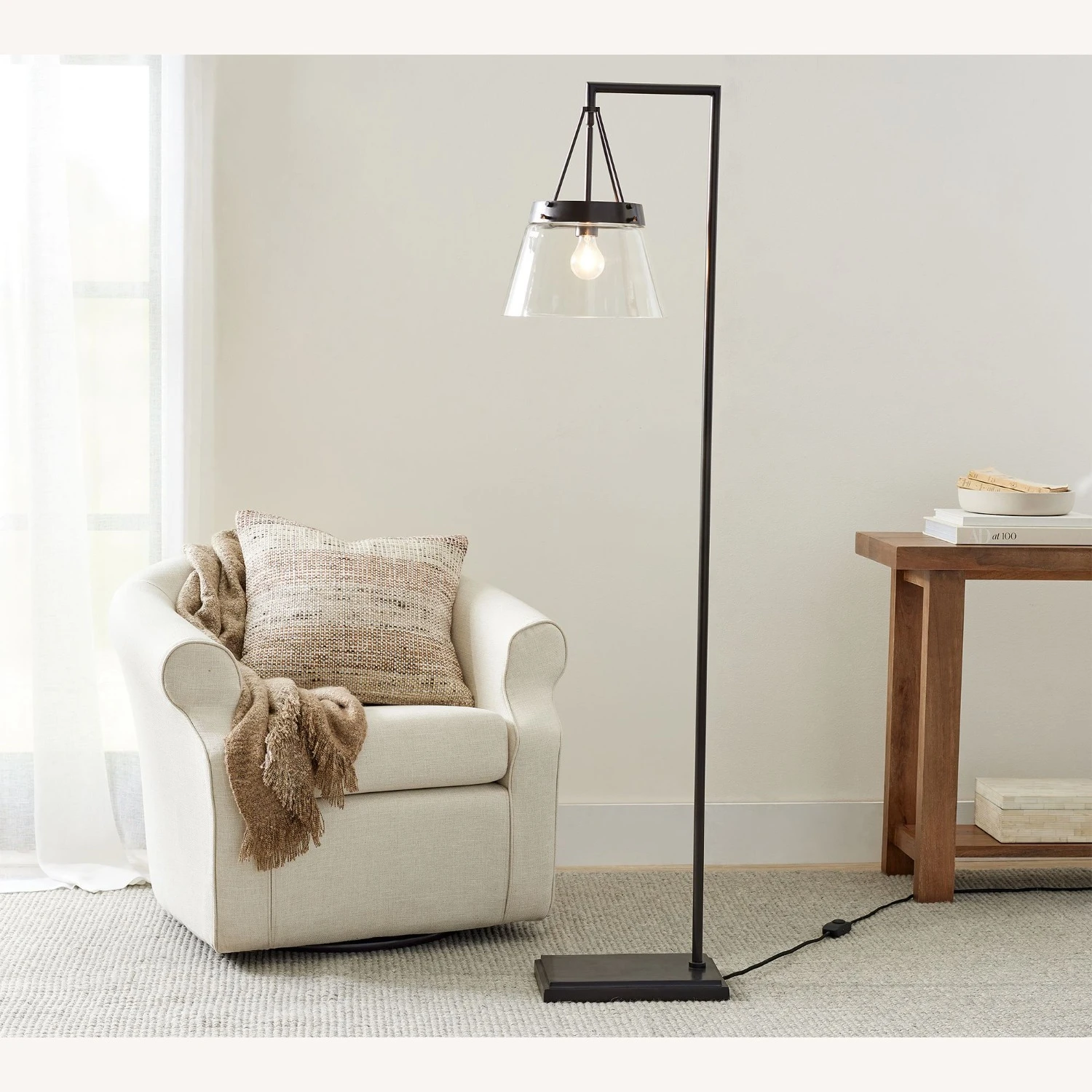 Pottery Barn Caldwell Flared Recycled Glass Floor Lamp Pottery Barn Caldwell Flared Recycled Glass Floor Lamp -Pottery Barn 1500 1500 frame 0 3342