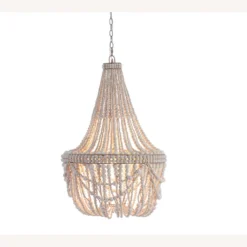 Pottery Barn Francesca Wood Bead Chandelier -Pottery Barn 1500 1500 frame 0 3382