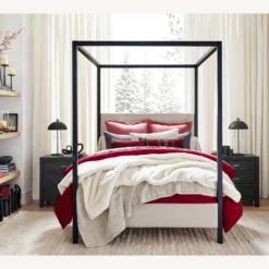 Pottery Barn Caufield Metal Table Lamp