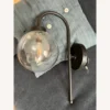 Pottery Barn Glass Globe Sconce