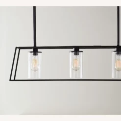 Pottery Barn Zaire Iron Chandelier