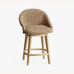 Pottery Barn Seagrass Bucket Swivel Counter Stool -Pottery Barn 1500 1500 frame 0 346