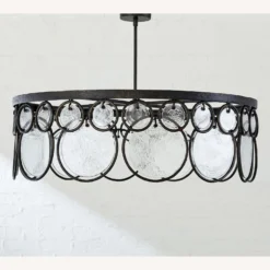 Pottery Barn Easton Recycled Glass Round Chandelier 2 Pottery Barn Easton Recycled Glass Round Chandelier -Pottery Barn 1500 1500 frame 0 3469