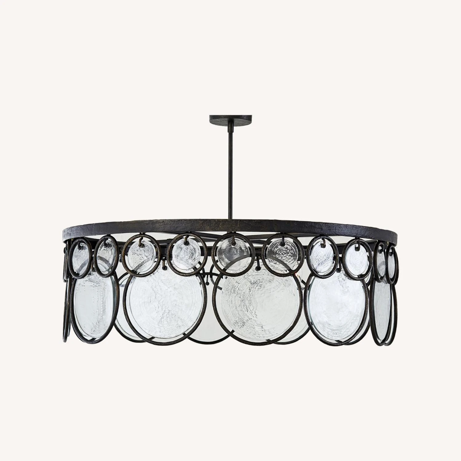Pottery Barn Easton Recycled Glass Round Chandelier Pottery Barn Easton Recycled Glass Round Chandelier -Pottery Barn 1500 1500 frame 0 3470