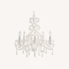 Pottery Barn White Lydia Kids Chandelier