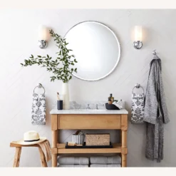 Pottery Barn Mercer Sconce Nickel