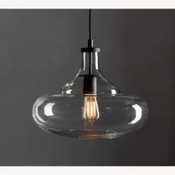 Pottery Barn McCarthy Glass Pendant