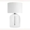 Pottery Barn AriaDome Table Lamp With Large Straight