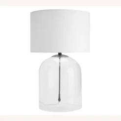 Pottery Barn AriaDome Table Lamp With Large Straight