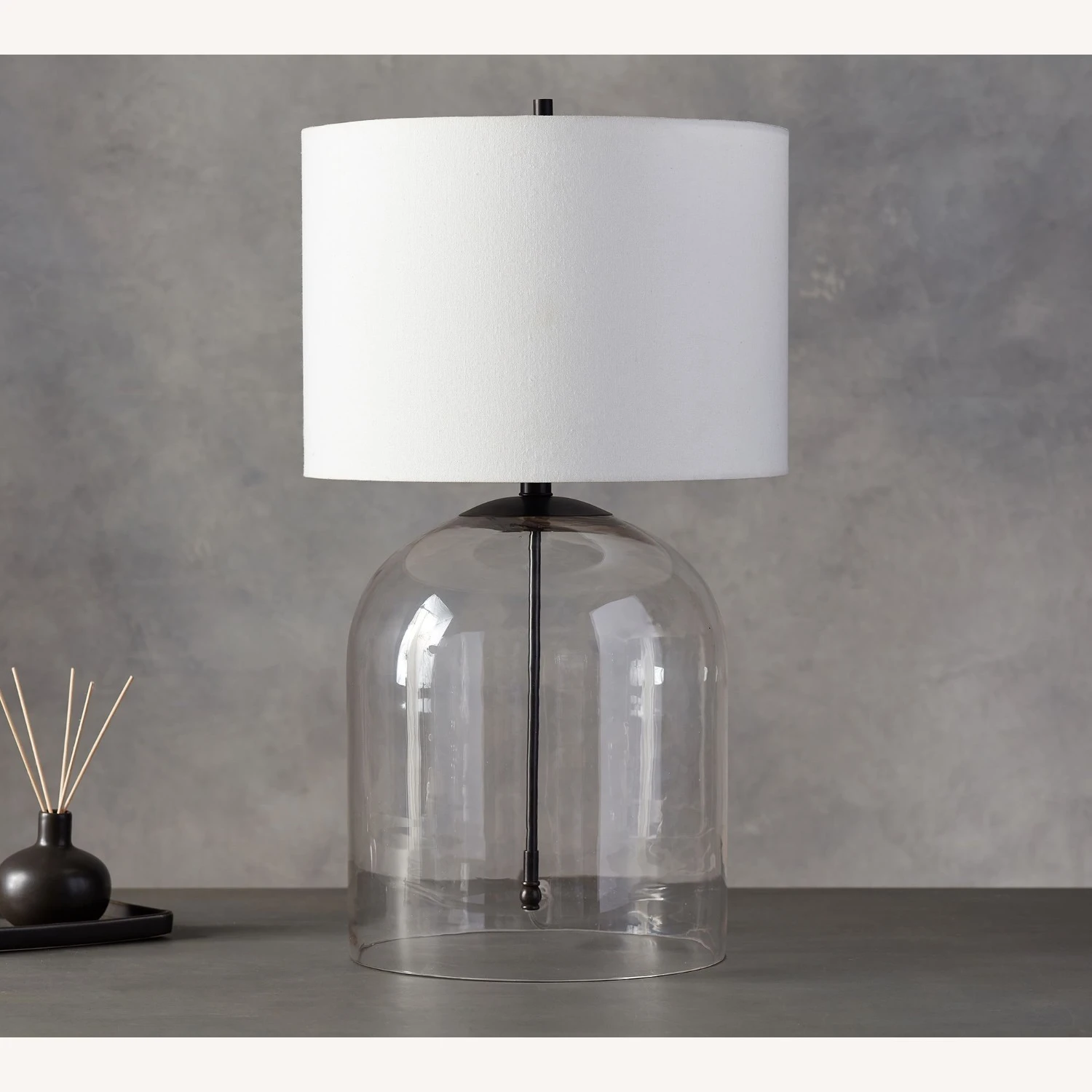 Pottery Barn Aria Glass Dome Table Lamp Pottery Barn Aria Glass Dome Table Lamp -Pottery Barn 1500 1500 frame 0 3577
