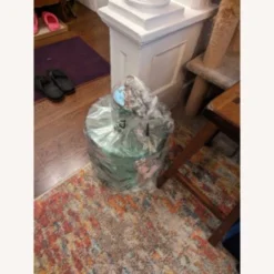 Pottery Barn Mallorca Recycled Glass Table Lamp