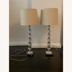 Decorative Glass Ball Lamps With Marble Base