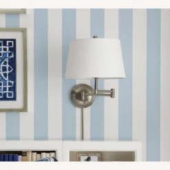 Pottery Barn Chelsea Wall Sconce Base Nickel -Pottery Barn 1500 1500 frame 0 3608