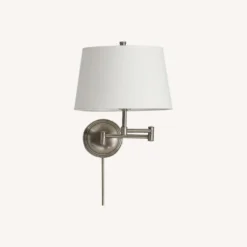 Pottery Barn Chelsea Wall Sconce Base Nickel -Pottery Barn 1500 1500 frame 0 3609