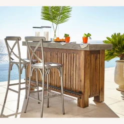 Pottery Barn Abbott Concrete Ultimate Outdoor Bar -Pottery Barn 1500 1500 frame 0 3626