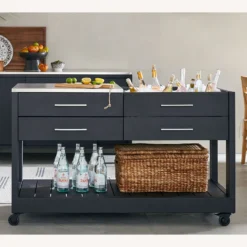 Pottery Barn Malibu Metal Outdoor Kitchen Island -Pottery Barn 1500 1500 frame 0 3661