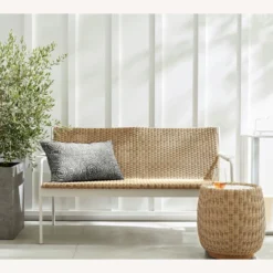 Pottery Barn Hampton AWW Metal Loveseat -Pottery Barn 1500 1500 frame 0 3702