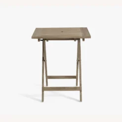 Pottery Barn Indio FSC Eucalyptus Folding Outdoor Table