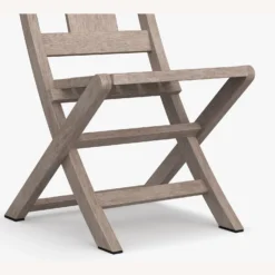 Pottery Barn Indio FSC Eucalyptus Folding Outdoor Chair