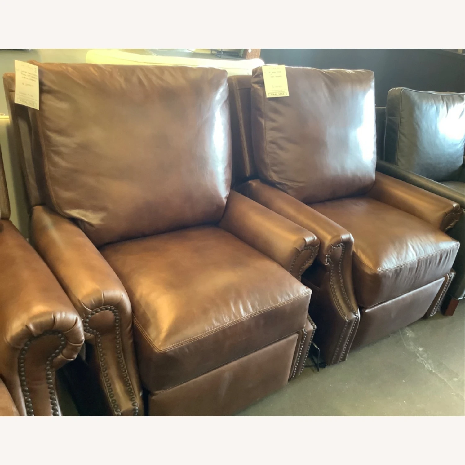 Pottery Barn James Roll Arm Leather Power Lift Recliner Pottery Barn James Roll Arm Leather Power Lift Recliner -Pottery Barn 1500 1500 frame 0 444