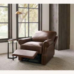 Pottery Barn James Roll Arm Leather Power Lift Recliner 6 Pottery Barn James Roll Arm Leather Power Lift Recliner -Pottery Barn 1500 1500 frame 0 447